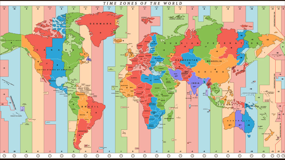 World Time Map