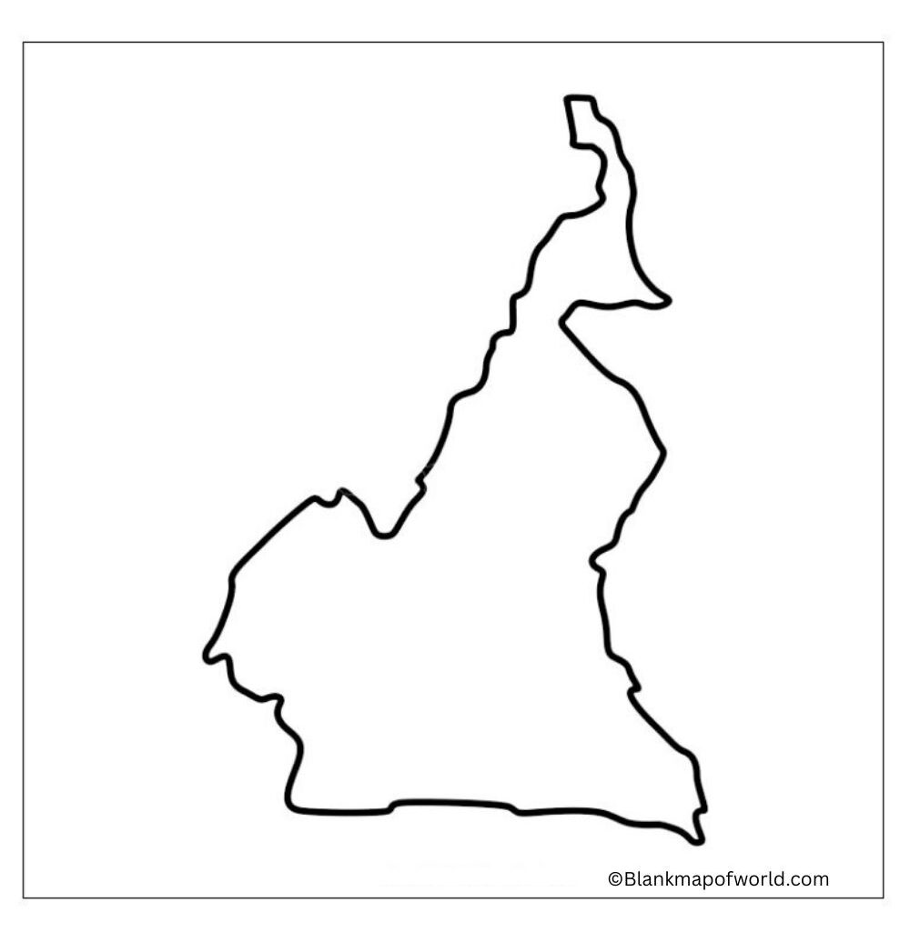 Blank Map of Comoros