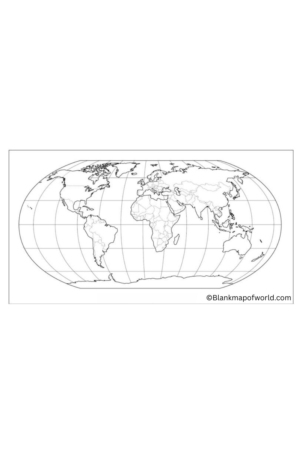 Blank World Map