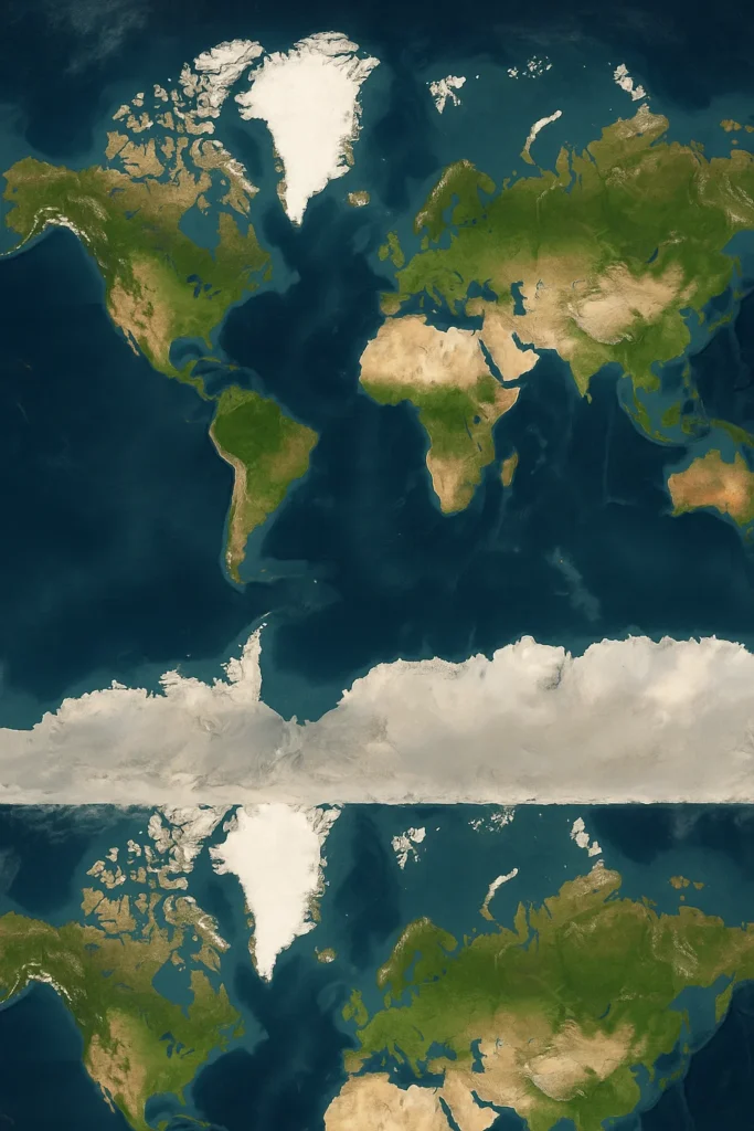 World Satellite Map