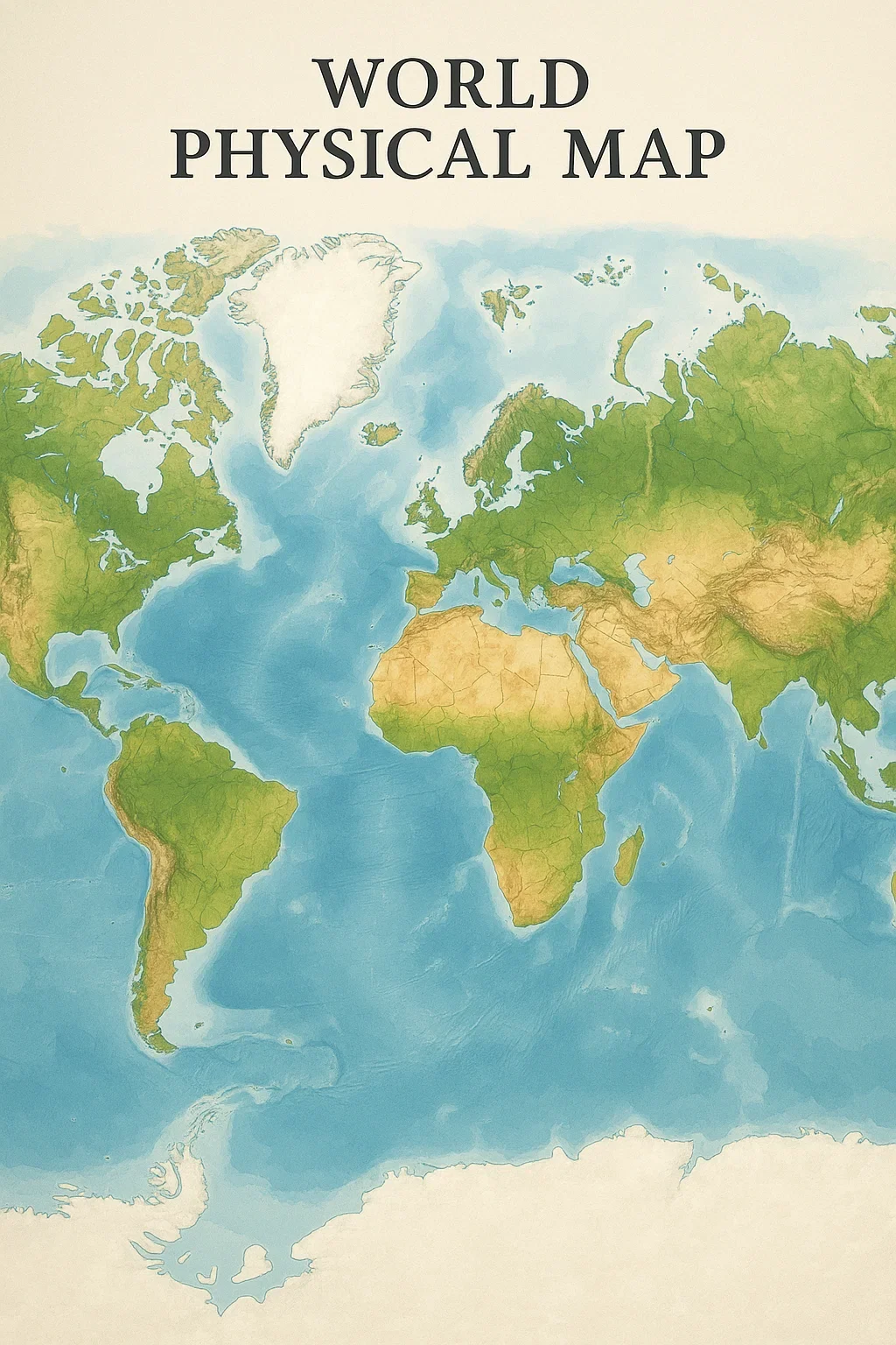 World Physical Map