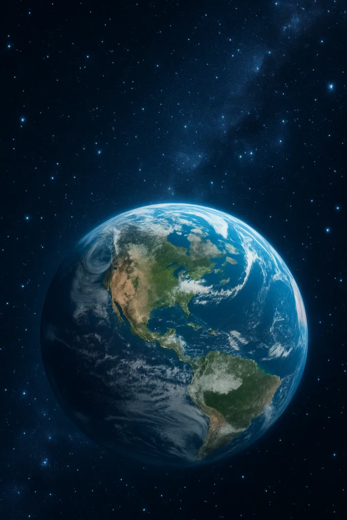 World Satellite Map