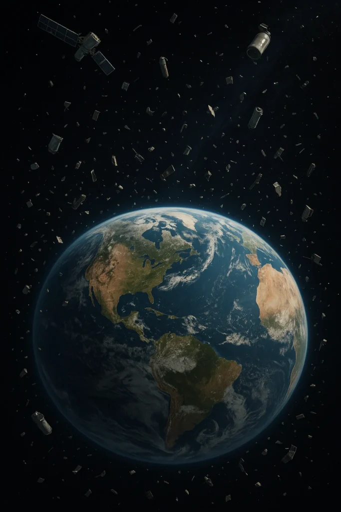 World Satellite Map