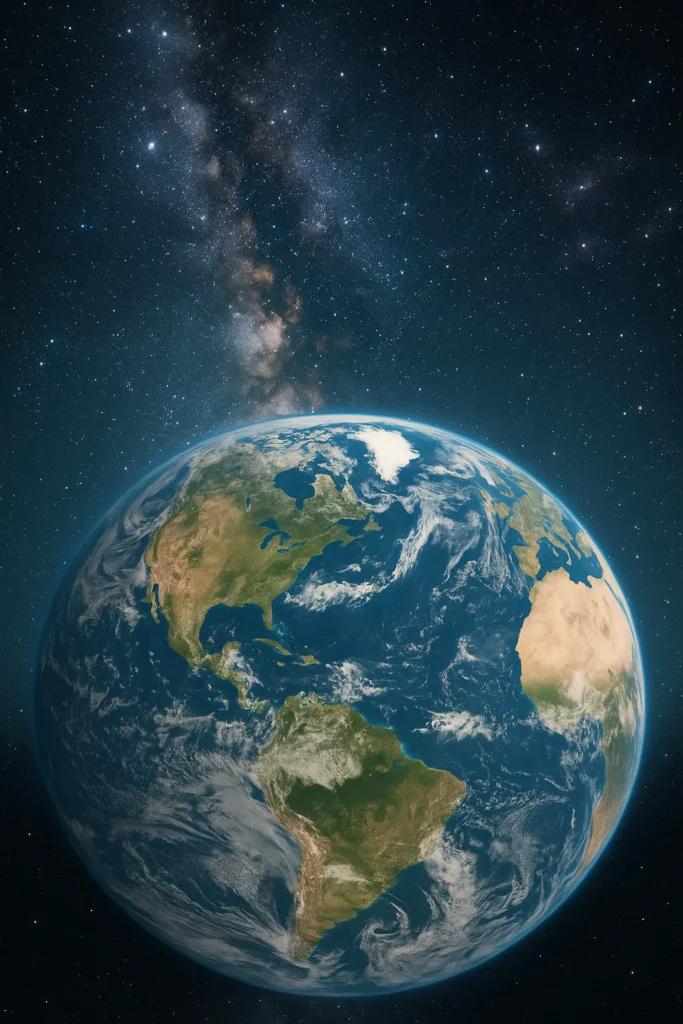 World Satellite Map