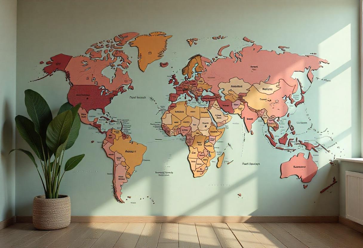 world map