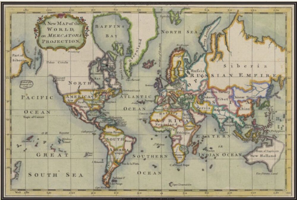 Ancient World Map
