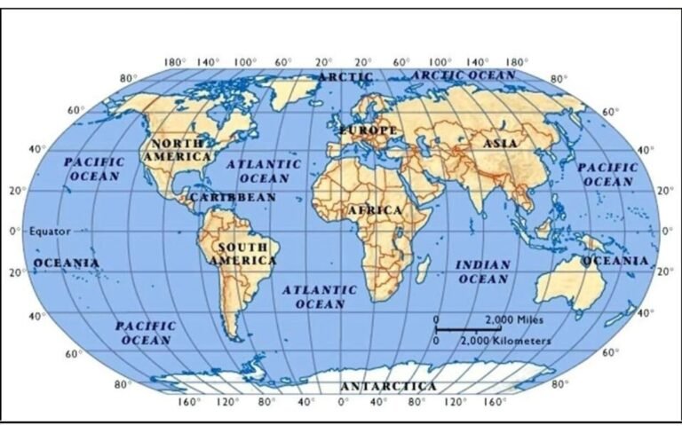 World Latitude and Longitude Map | Global Grid System