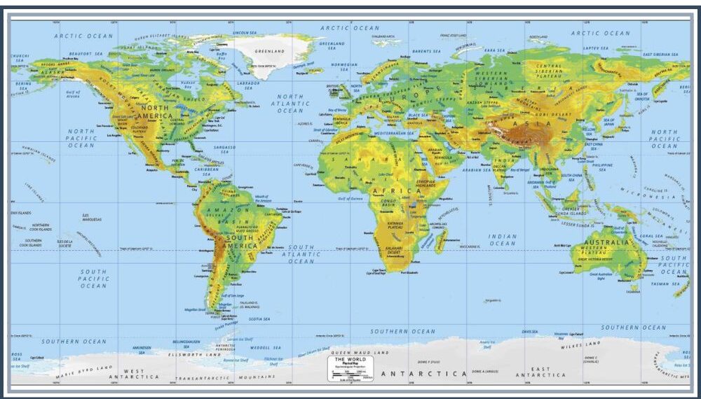 World Physical Map