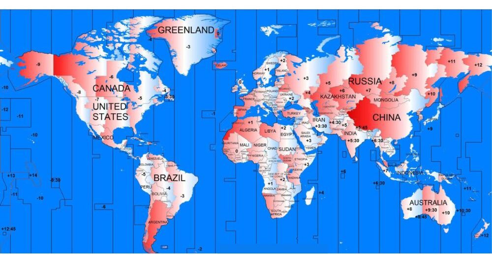 World Time Map